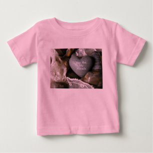 Camiseta De Bebé Usted es mi camiseta del bebé del rosa del milagr