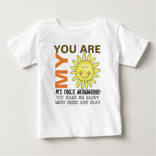 Camiseta De Bebé Usted es mi sol