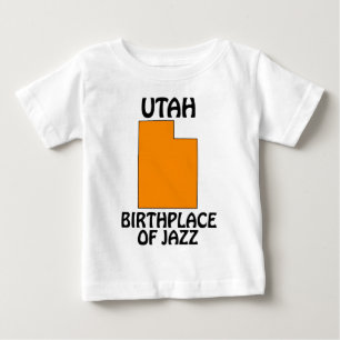 Camiseta De Bebé Utah - Lugar de nacimiento del Jazz