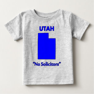 Camiseta De Bebé Utah - No Solicitudes