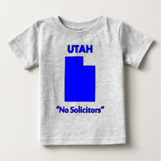 Camiseta De Bebé Utah - No Solicitudes