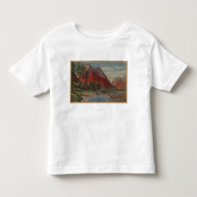 Camiseta De Bebé Utah - soporte majestuoso y el aterrizaje del (Anverso)
