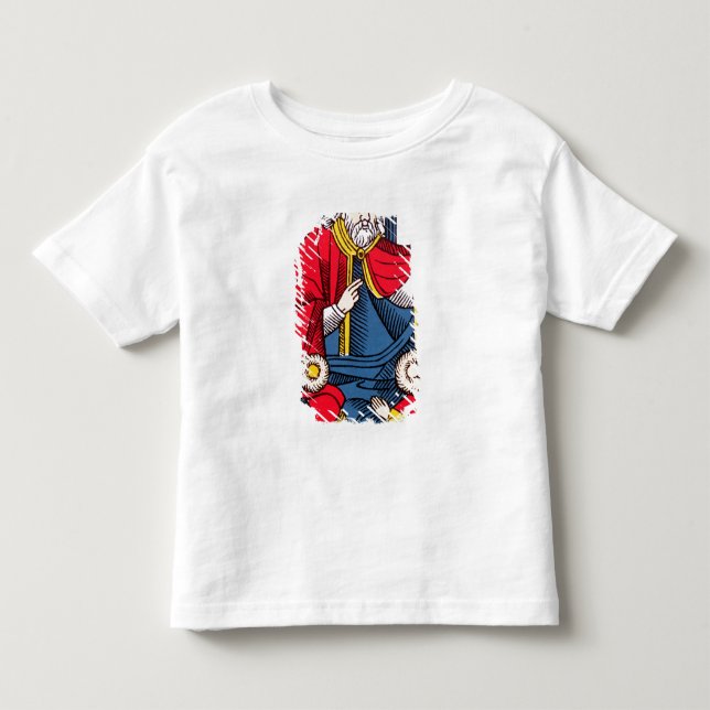 Camiseta De Bebé V El Papa, Tarot card (Anverso)