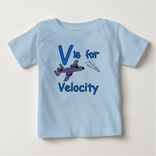 Camiseta De Bebé V está para la velocidad