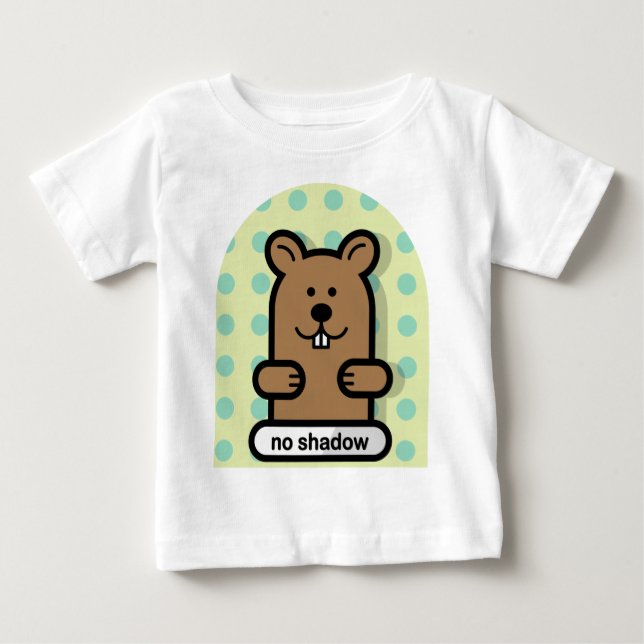 Camiseta De Bebé ¡Va Groundhog! (Anverso)