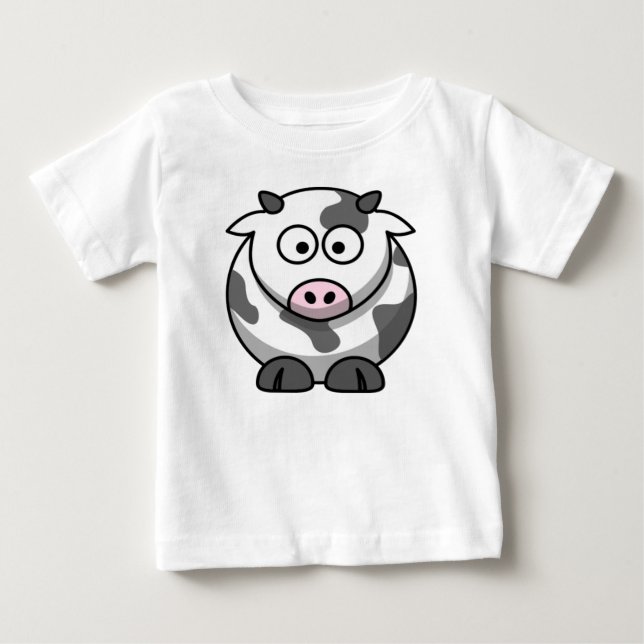 Camiseta De Bebé Vaca (Anverso)
