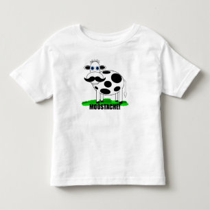 Camiseta De Bebé vaca divertida
