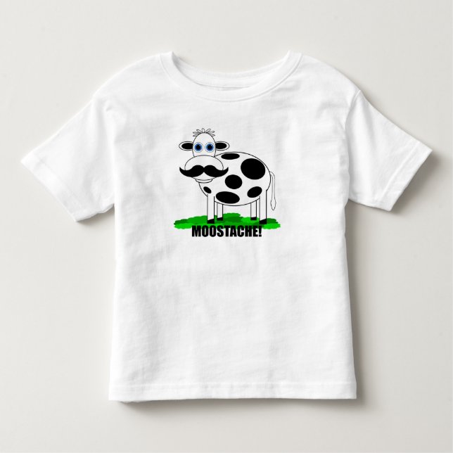 Camiseta De Bebé vaca divertida (Anverso)