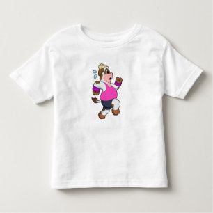 Camiseta De Bebé Vaca en ejecución