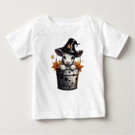 CAMISETA DE BEBÉ VACA HALLOWEB ADORABLE EN UNA CULPA