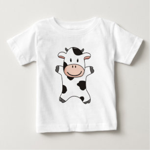 Camiseta De Bebé Vaca linda