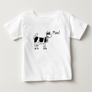 Camiseta De Bebé ¡Vaca, MOO!