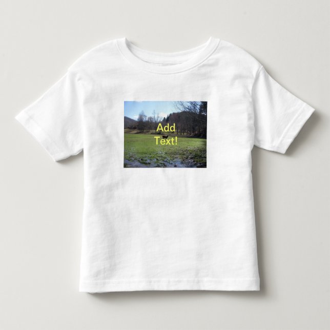 Camiseta De Bebé Vaca solitaria (Anverso)