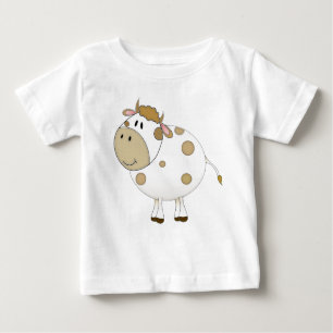 Camiseta De Bebé Vaca sonriente