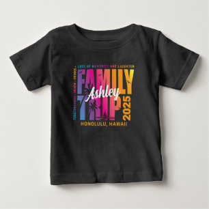 Camiseta De Bebé Vacaciones de grupo de coincidencia de viaje de fa
