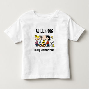 Camiseta De Bebé Vacaciones de la familia Peanuts Gang