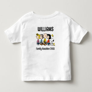 Camiseta De Bebé Vacaciones de la familia Peanuts Gang