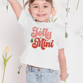 Camiseta De Bebé Vacaciones de los Navidades Jolly Mini Retro Groov