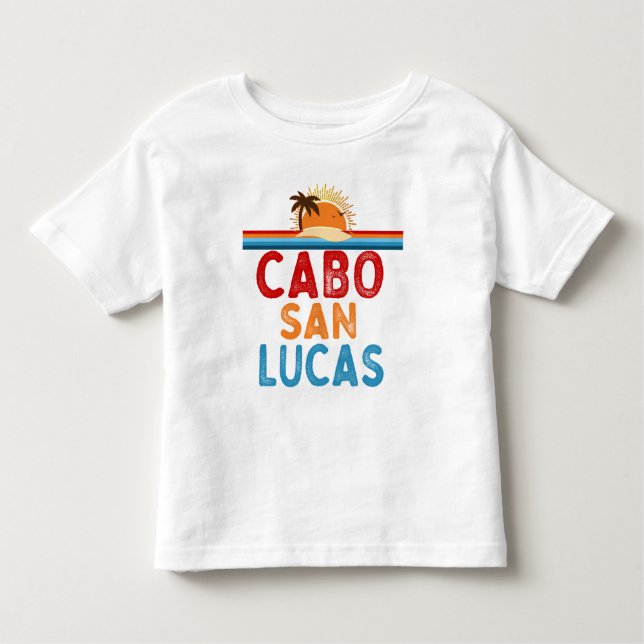 Camiseta De Bebé Vacaciones en Cabo San Lucas México (Anverso)