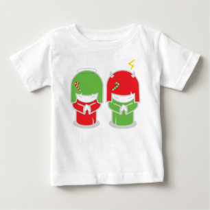 Camiseta De Bebé VACACIONES Mellizas malvadas
