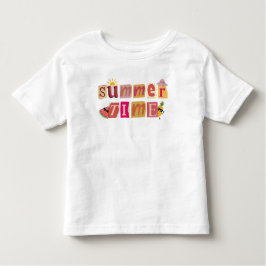 Camiseta De Bebé Vacaciones puntuales de verano únicas
