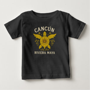 Camiseta De Bebé Vacaciones Tropicales en Cancun y Riviera Maya con