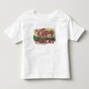Camiseta De Bebé Vacas de Vincent van Gogh el , 1890