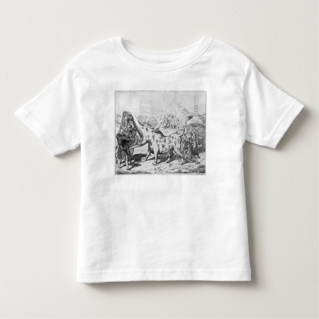 Camiseta De Bebé Vacunación, publicada por J.L.Stuart, 1802 (Anverso)