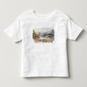 Camiseta De Bebé Vado del río Mondego, grabado por la C.