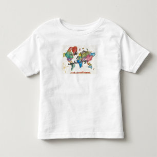 Camiseta De Bebé Vague a menudo, vague siempre mapa con cita