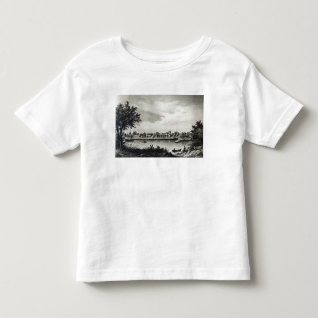 Camiseta De Bebé Valdivia, 'de la historia de Chile'engraved (Anverso)