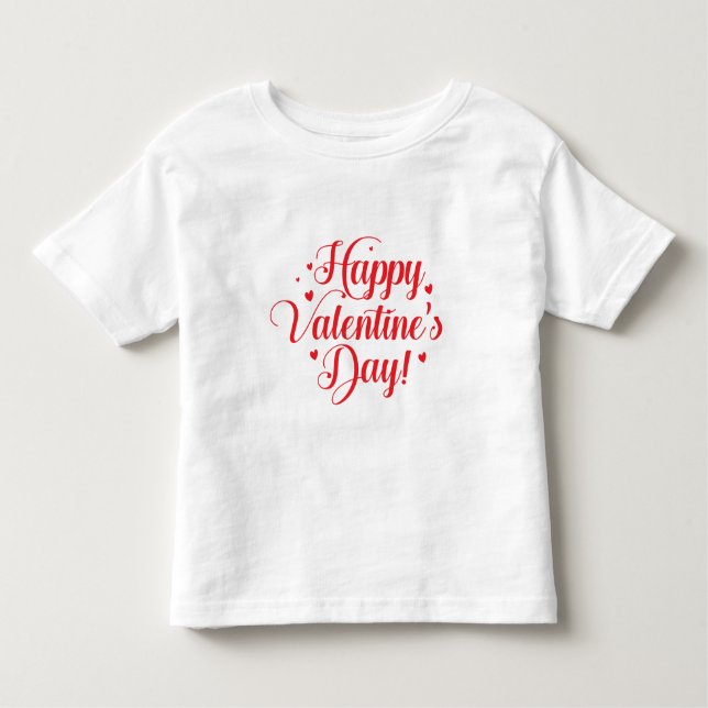 Camiseta De Bebé Valentine  (Anverso)
