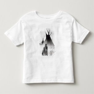 Camiseta De Bebé Valiente Blackfoot, cerca de Calgary, Alberta,