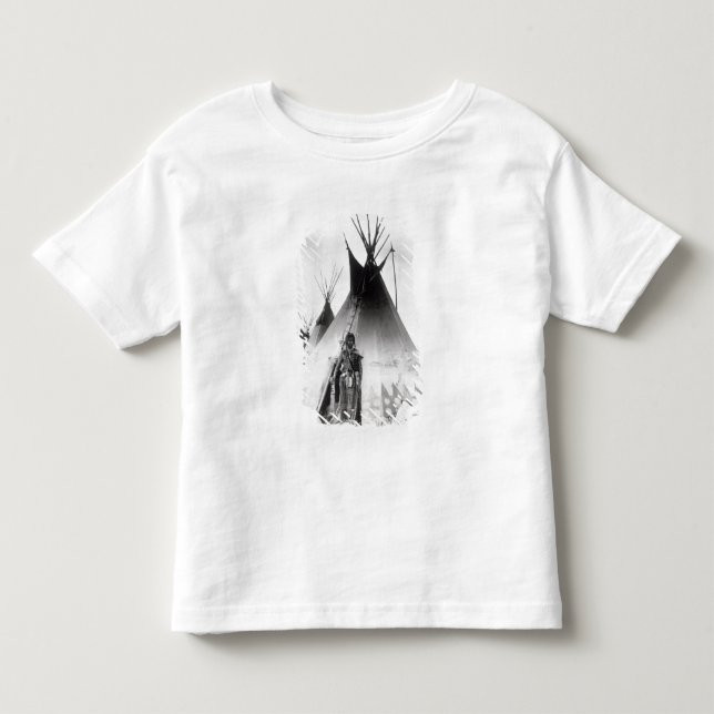Camiseta De Bebé Valiente Blackfoot, cerca de Calgary, Alberta, (Anverso)