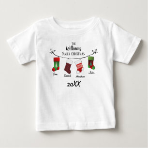 Camiseta De Bebé Vallas de bebés personalizadas para la familia