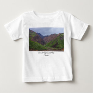 Camiseta De Bebé Valle al río Toklat de Denali