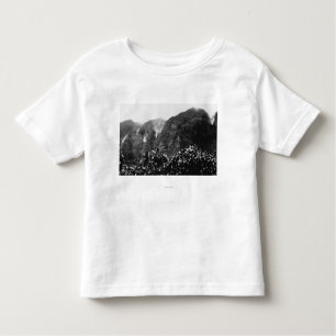 Camiseta De Bebé Valle de Nuuanu, Hawaii - vista de la caída al