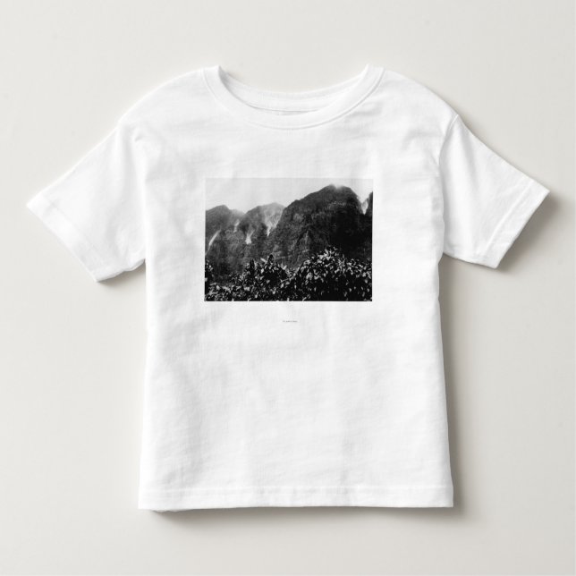Camiseta De Bebé Valle de Nuuanu, Hawaii - vista de la caída al (Anverso)