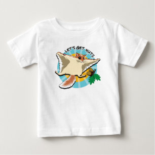 Camiseta De Bebé Vamos a buscar nueces - ardilla voladora