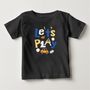 Camiseta De Bebé Vamos a Jugar – Aventura Divertida para Niños