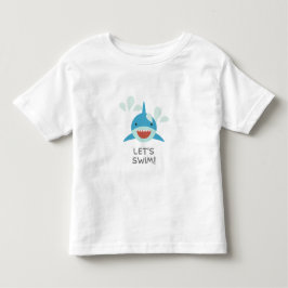 Camiseta De Bebé Vamos a nadar 