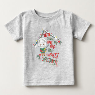 Camiseta De Bebé Vamos a tener los Navidades más felices de Hap