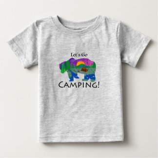 Camiseta De Bebé Vamos de Camping