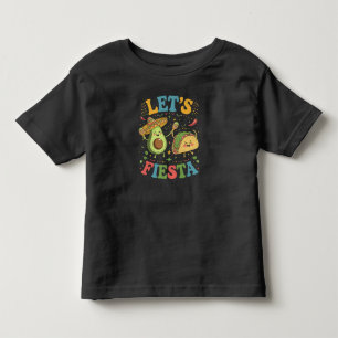 Camiseta De Bebé Vamos Fiesta Aguacate Y Tacos Cinco De Mayo