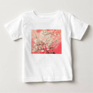 Camiseta De Bebé Van Gogh Almond Blossoms Peach