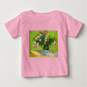 Camiseta De Bebé Van Gogh Vines de flores de pintura de época