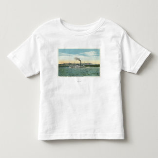Camiseta De Bebé Vapor del Mt. Washington, opinión de la gama de
