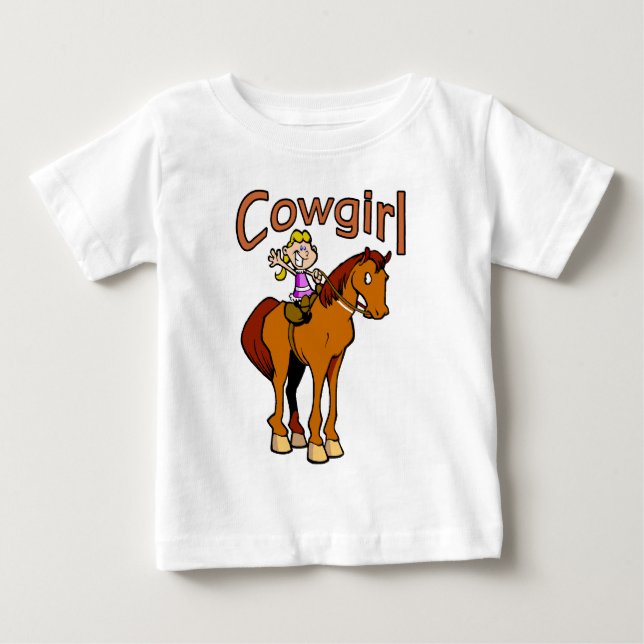 Camiseta De Bebé Vaquera (Anverso)