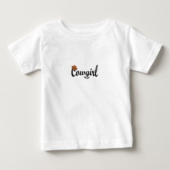 Camiseta De Bebé Vaquera (Anverso)