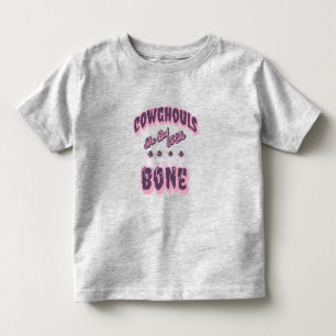 Camiseta De Bebé Vaquera de Halloween LAS VAQUERAS SON MALAS HASTA 